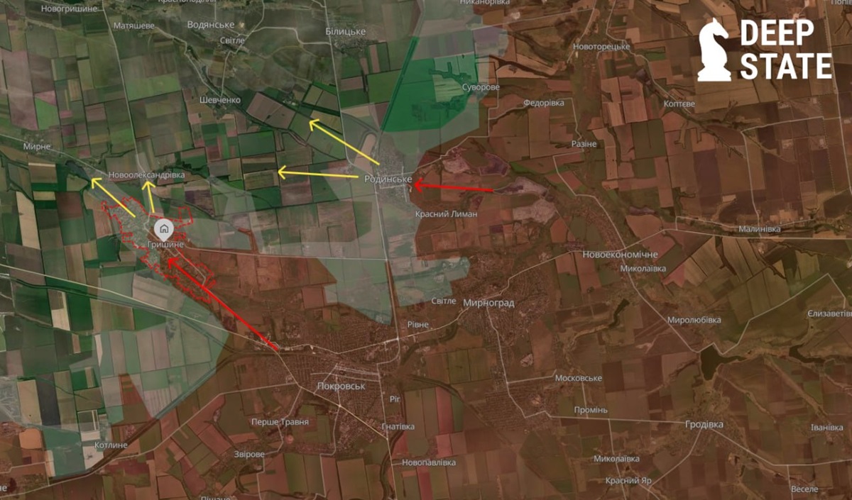 Окупація Гришиного є питанням часу – DeepState