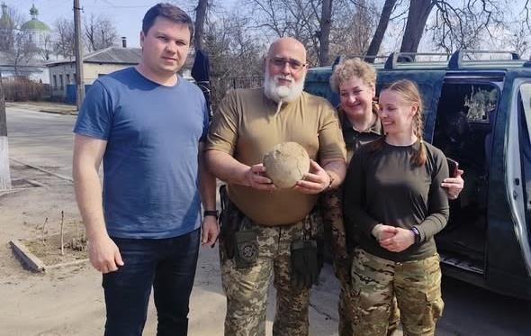 На Київщині знайшли кістку мамонта віком 25 тисяч років